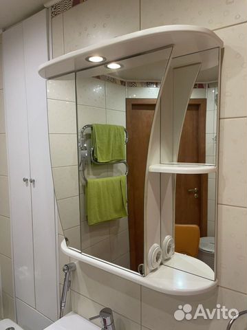 Шкафчик для ванной с зеркалом