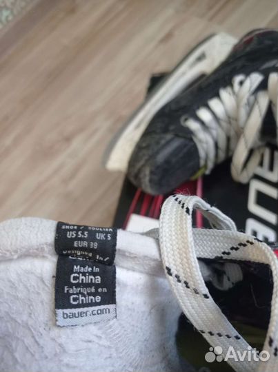 Хоккейные коньки bauer