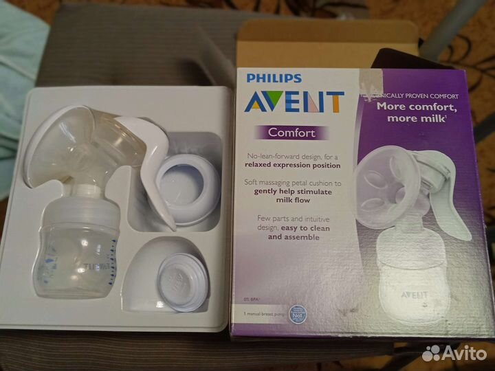 Молокоотсос avent ручной