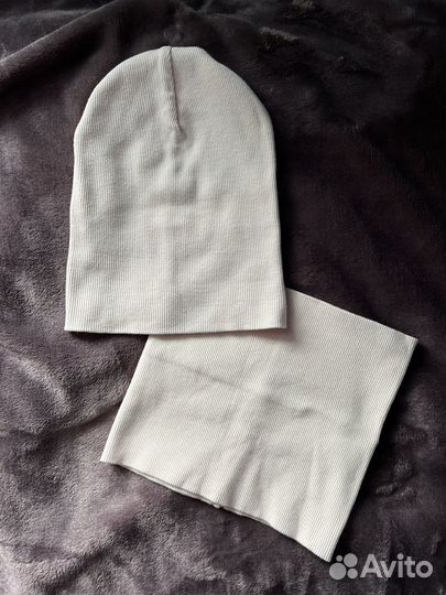 Комплект шапка и снуд для малыша Marina Textile