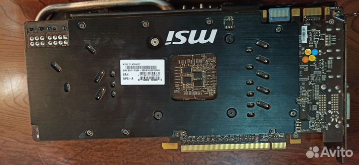 Msi gt 760 4g не работает на запчасти