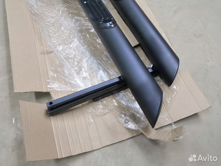 Пороги Нива 2121 Урбан Легенд Чёрные со скосом 4х4