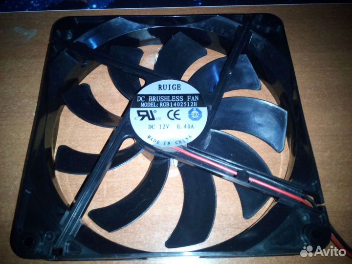 Корпусные вентиляторы 140мм