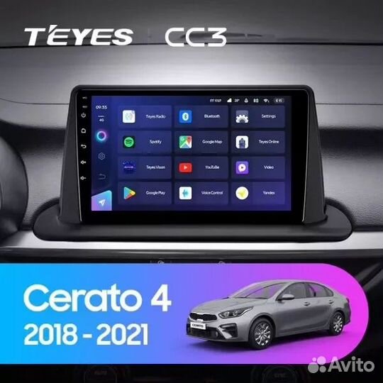 Магнитола Teyes CC3L 4/32 Kia Cerato