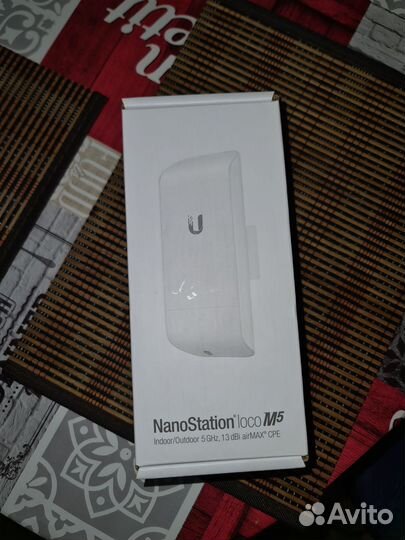 NanoStation Loco M5, Wi-Fi-мост цвет белый