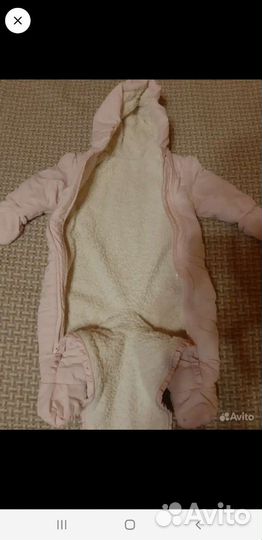 Комбинезон конверт для девочки