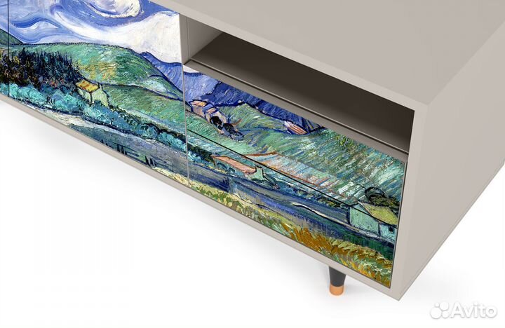 Тв-тумба T7 - Сатин - Landscape from Saint-Rémy