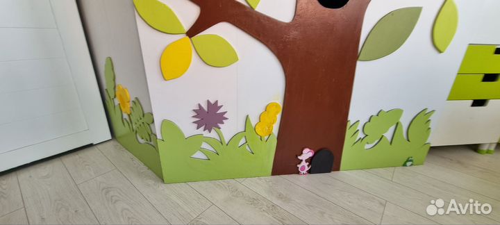 Декор на стену в детскую дерево