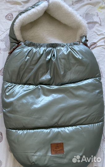 Зимний конверт в коляску