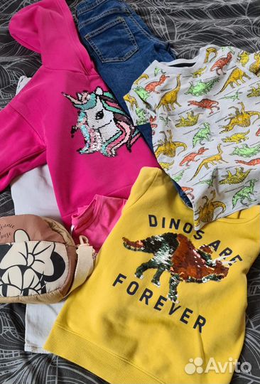 Детские вещи пакетом на рост 104-110