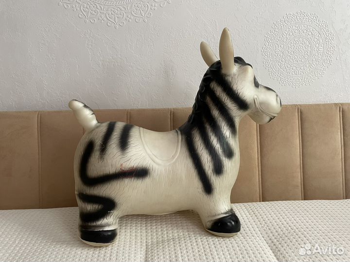 Игрушка Зебра пыгун