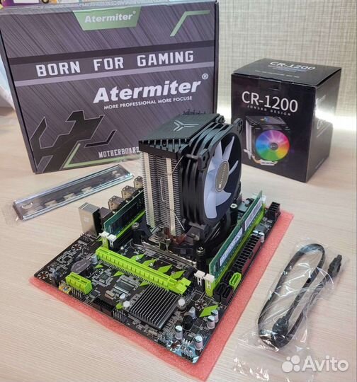 Мощный комплект 16 потоков 2689, 16GB. X79 плата