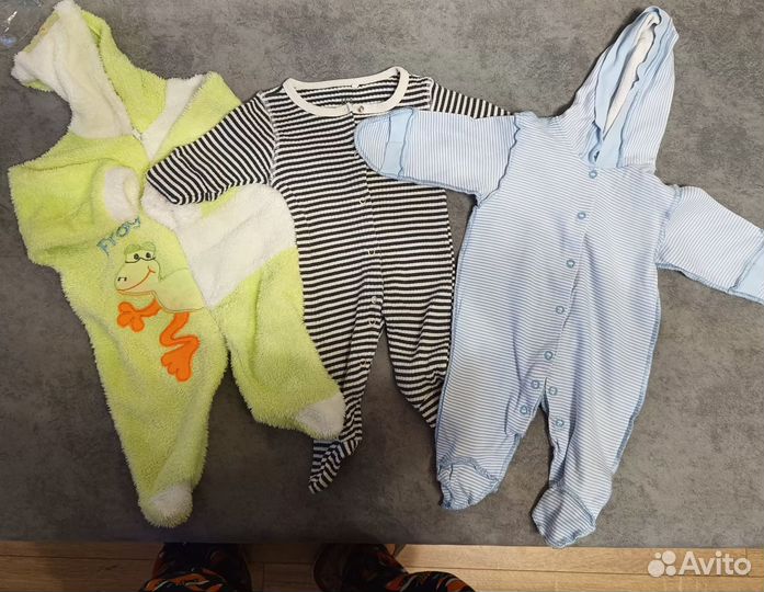 Пакет вещей на мальчика 56 68