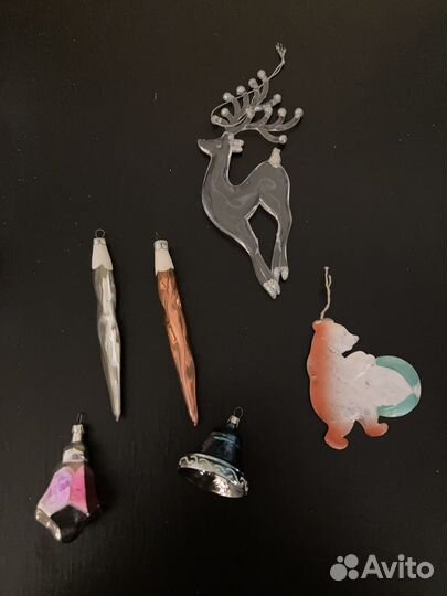 Елочные игрушки СССР одним лотом