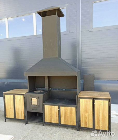 Мангальный комплекс в беседку