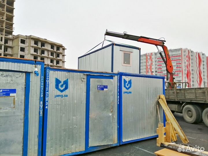 Аренда бытовки строительной, вагончика