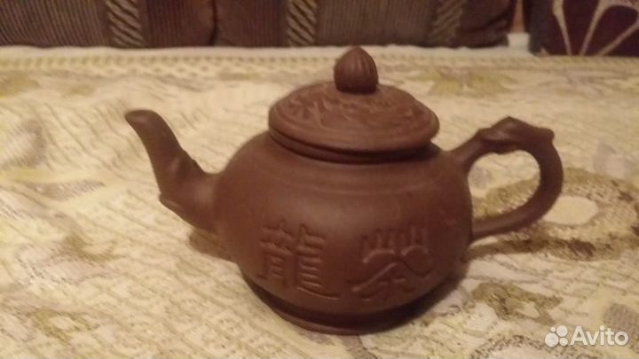 Чайник и две чашки японский набор для чаепития