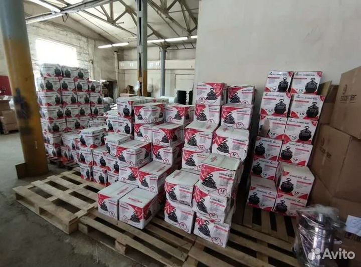 Афганский казан 5 л (черный)