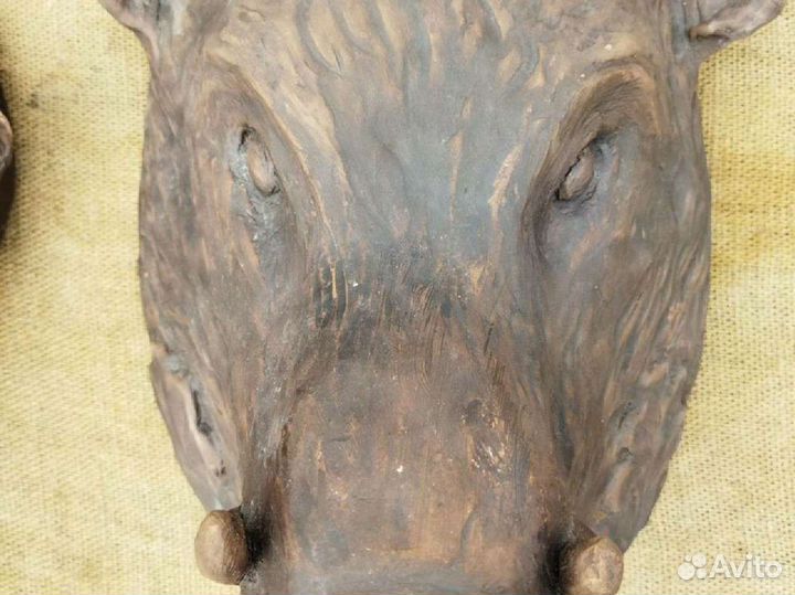 Декоративные головы животных