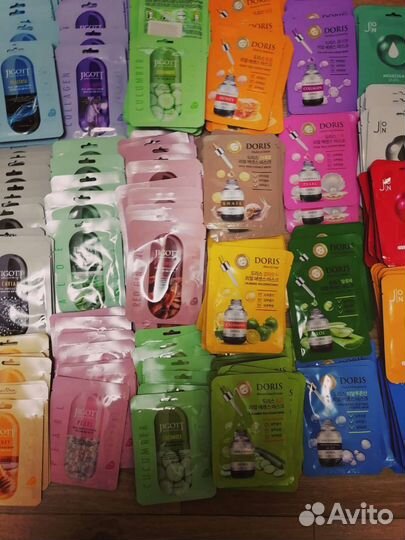 Корейские тканевые маски для лица