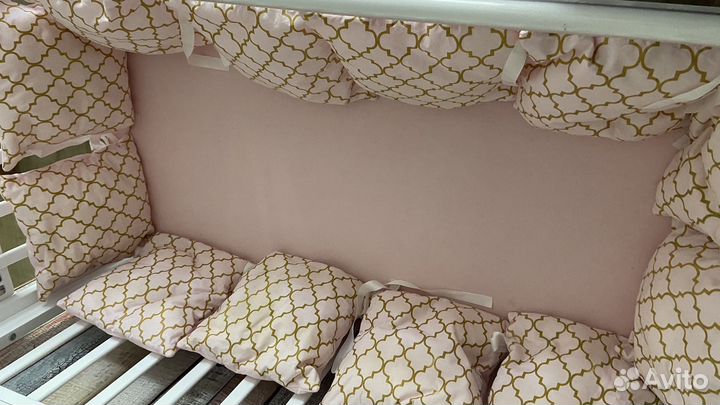 Бортики в детскую кроватку