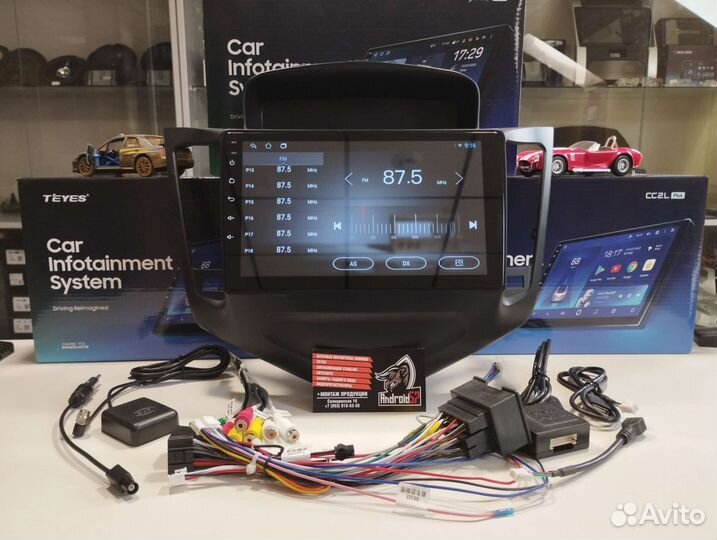 Магнитола на chevrolet cruze Topway ts7 2gb 32gb