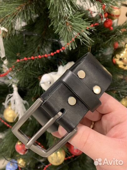 Ремень мужской натуральная кожа новый