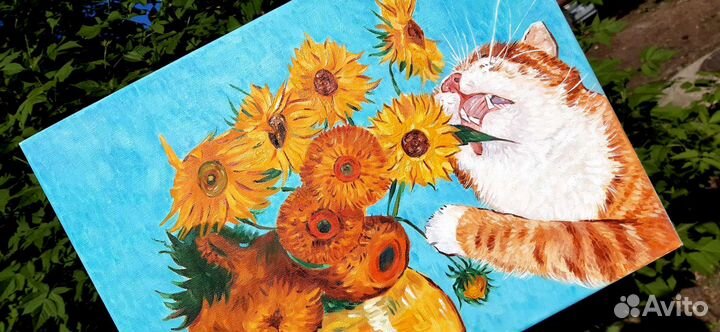 Картина маслом на холсте 