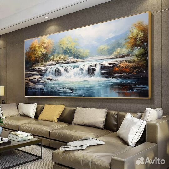 Интерьерная картина маслом на холсте Шедевр