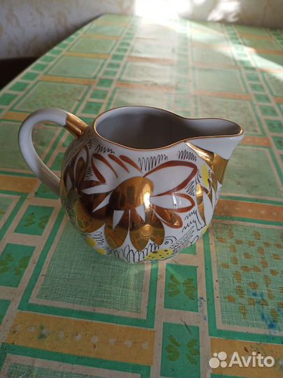 Сервиз золотые ромашки лфз