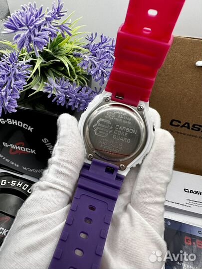 Часы casio g shock ga 2100 разноцвет