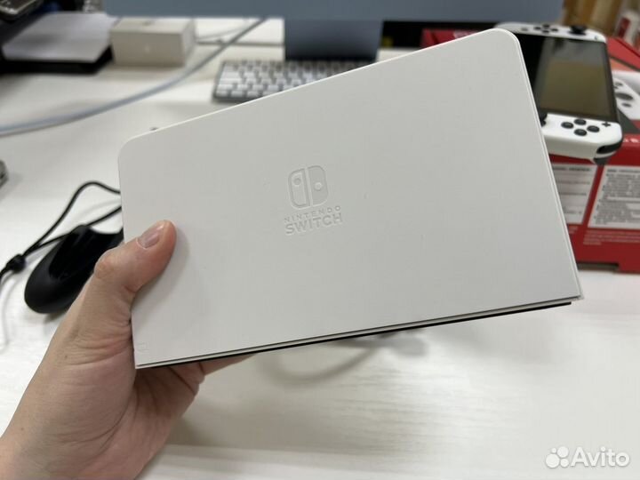 Nintendo switch oled полный комплект