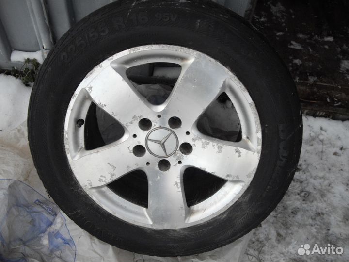 R16 Barum Bravuris 225/55, PCD 5x112 DIA 40