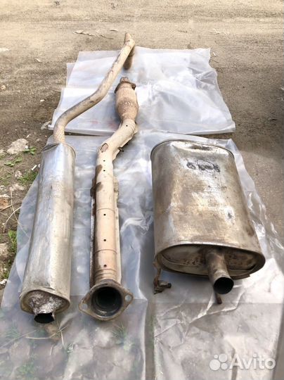 Nissan Primera p12 глушитель