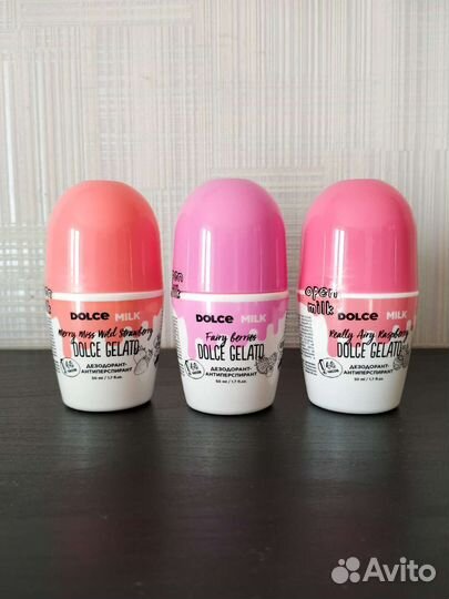 Дезодорант-антиперспирант dolce milk, 3 шт