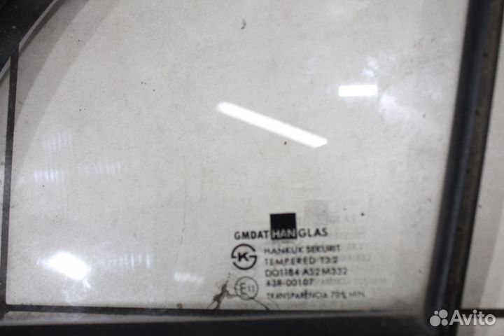 Стекло двери передней правой Daewoo Matiz