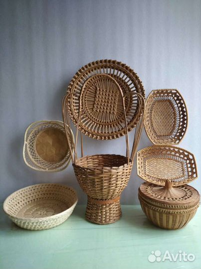 Корзины плетенные