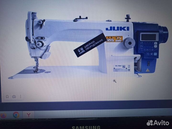 Промышленная швейная машина Juki DDL-7000AS7NBK-AA
