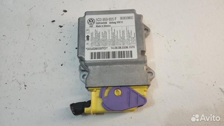 Блок управления подушками безопасности Volkswagen