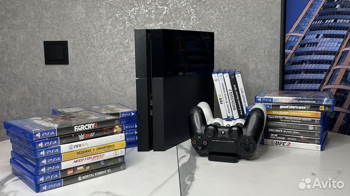 Sony PlayStation 4 Гарантия/100 игр в подарок