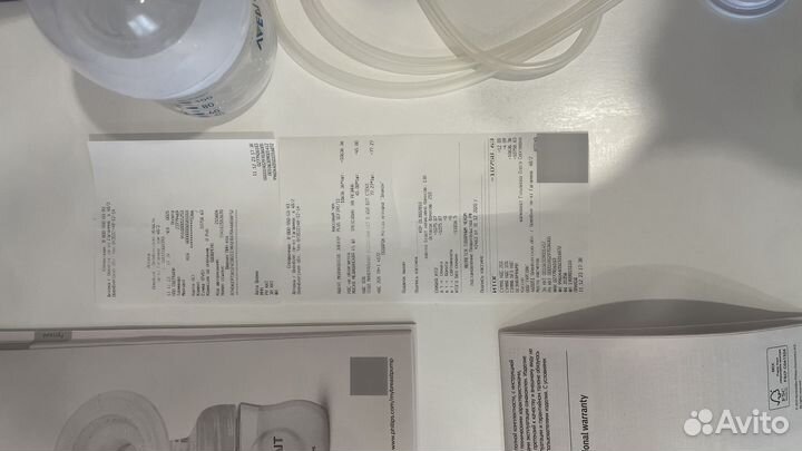 Молокоотсос avent электрический