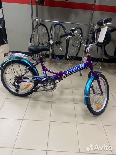 Велосипед подростковый 20 Stels Pilot 450 фиолет