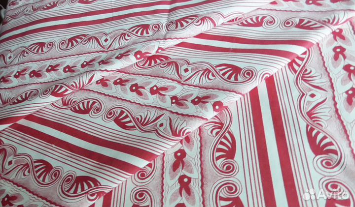 Ткань сатин в полоску красивейший.8.65х0.83