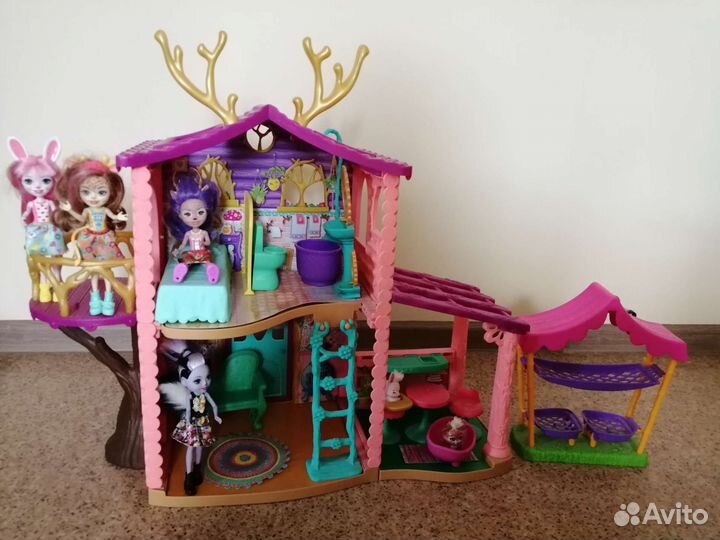 Игровой набор enchantimals Домик Данессы Оленни