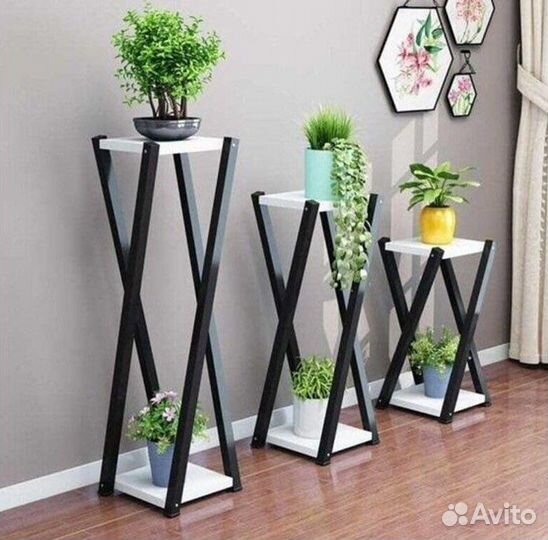 Подставка для цветов лофт