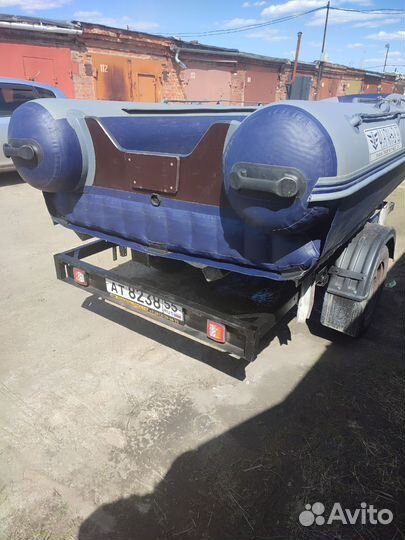 Лодка флагман DK390 igla нднд