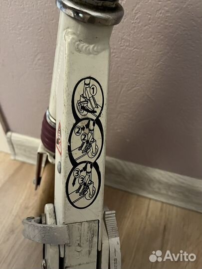 Самокат детский двухколесный бу