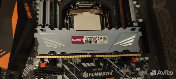 Комплект материнской платы huananzhix99-BD4 и xeon