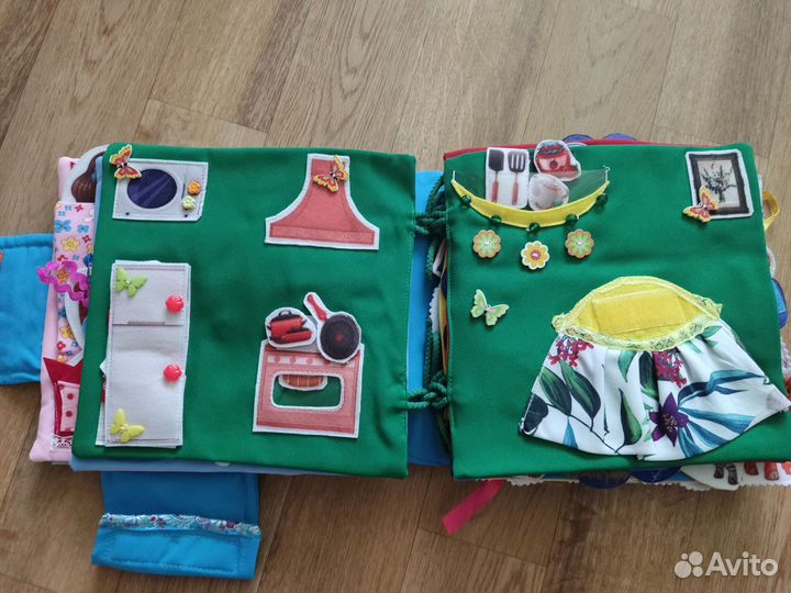 Развивающая книга для девочки