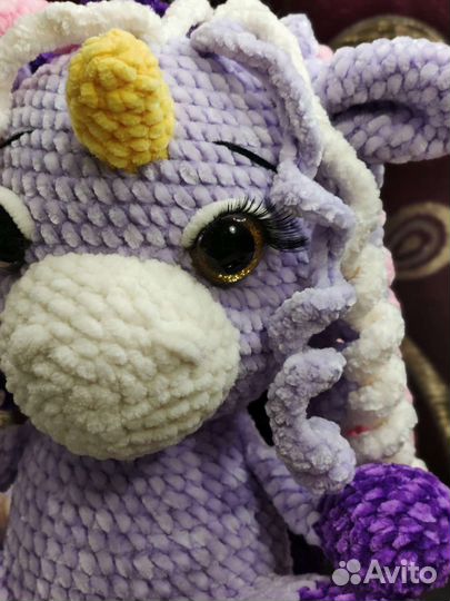 Мягкая игрушка единорог